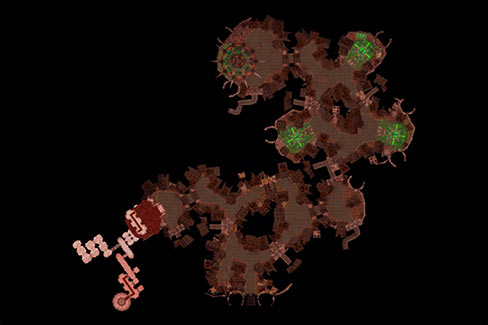 Map of Stratholme in World of Warcraft Classic