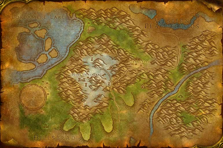 Alterac Mountains - World of Warcraft Classic