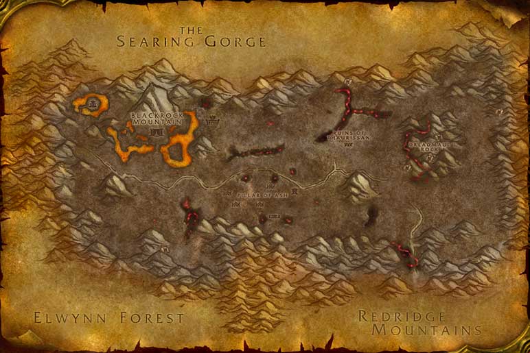 Burning Steppes - World of Warcraft Classic